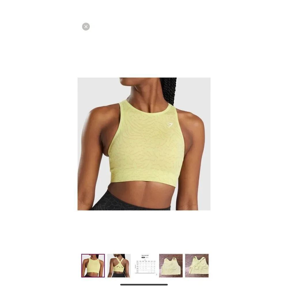 Gymshark sports bra size small
